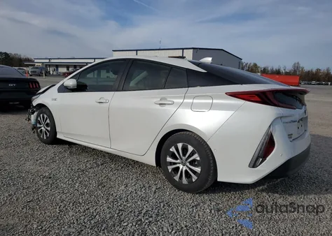 2021 Toyota Prius Prime Le из США, поврежденный, VIN JTDKAMFP9M3166166